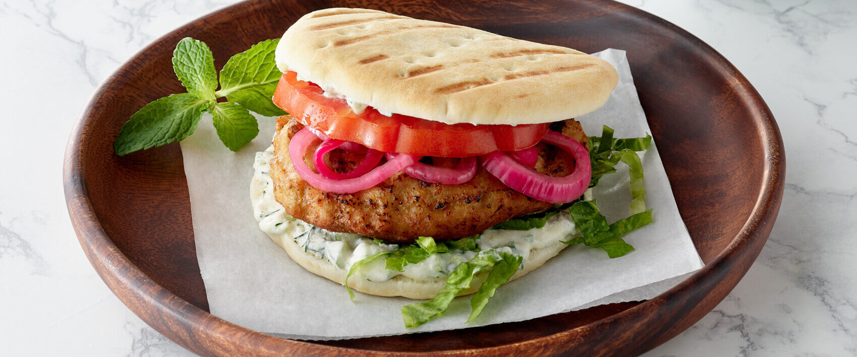 Greek Gyro Turkey Burger - Hormel Foods