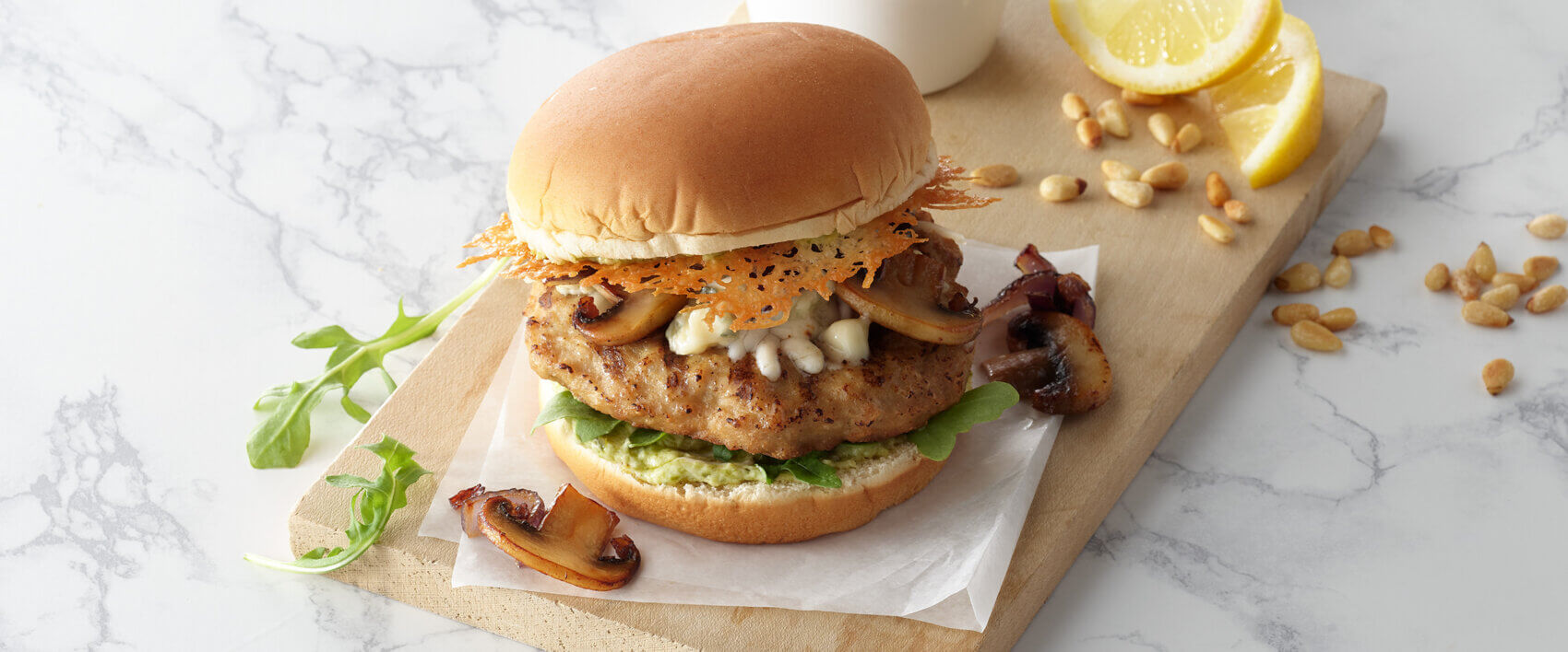 Quattro Formaggi Turkey Burger - Hormel Foods