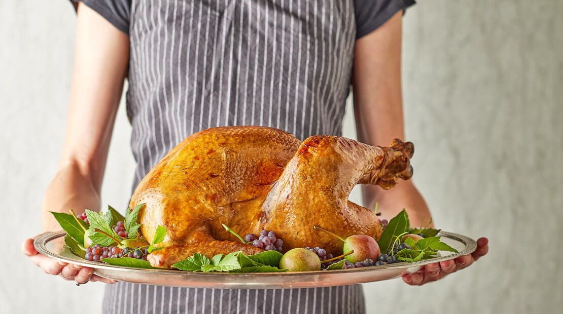 Thanksgiving Turkey on a Platter