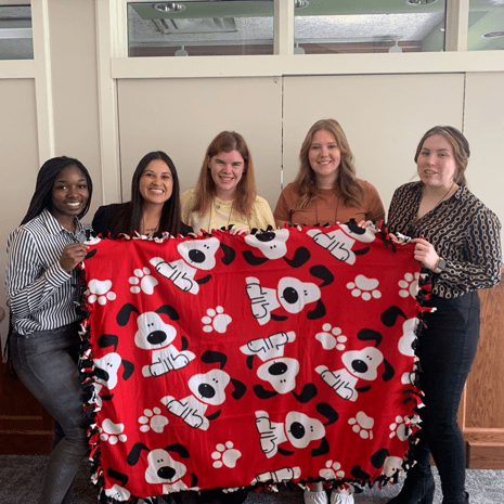 Intern Blanket Event