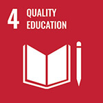 UN SDG icon 4 Quality Education