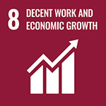 UN SDG icon 8 Decent Work and Economic Growth