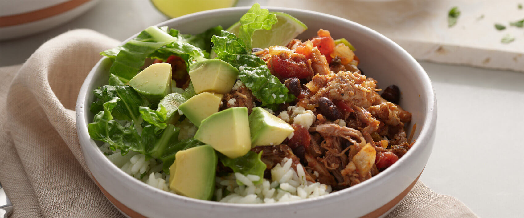 Pulled Pork Burrito Bowls - Hormel Foods