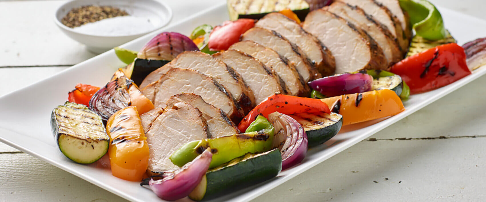 Mesquite Barbeque Loin with Grilled Vegetables - Hormel Foods