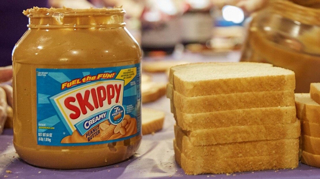 Skippy Peanut Butter Jar