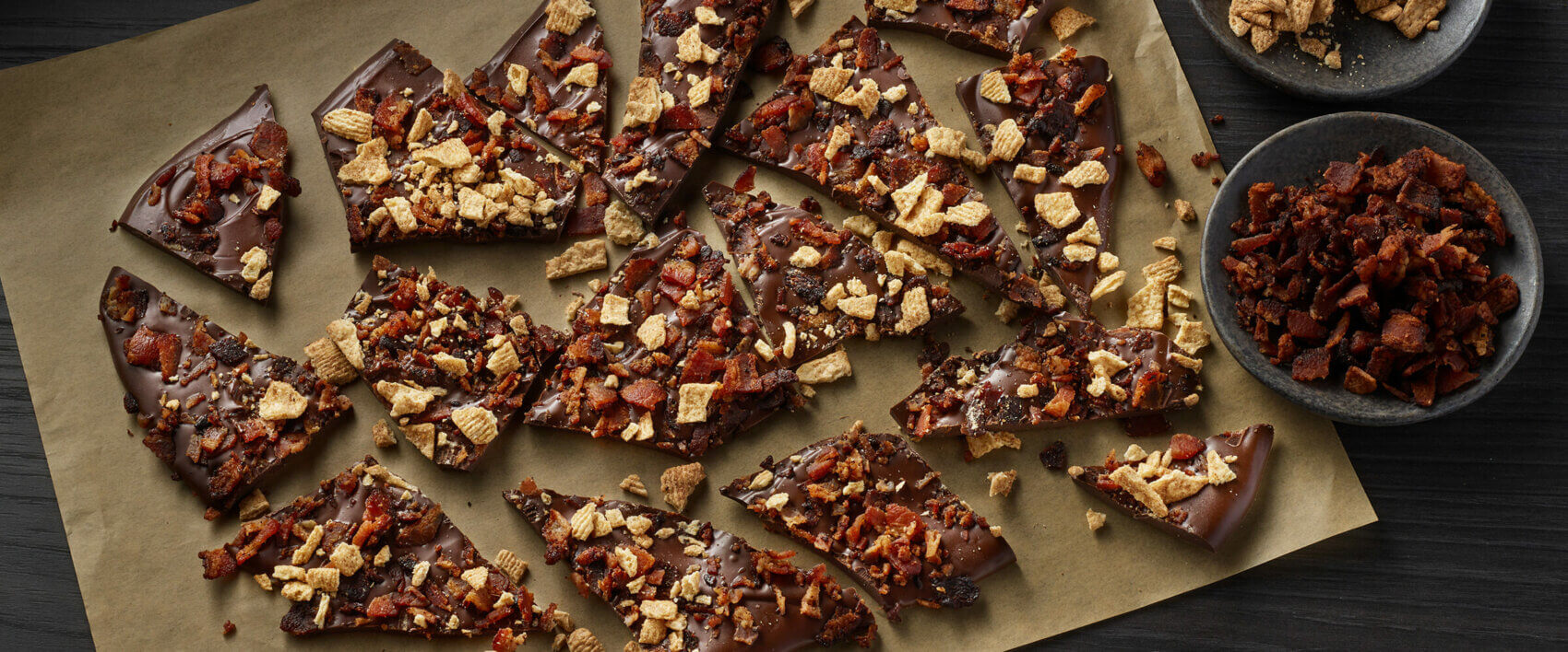 Dark Chocolate Bacon Bark - Hormel Foods
