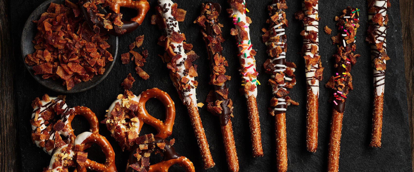Dipped Pretzels and Bacon - Hormel Foods