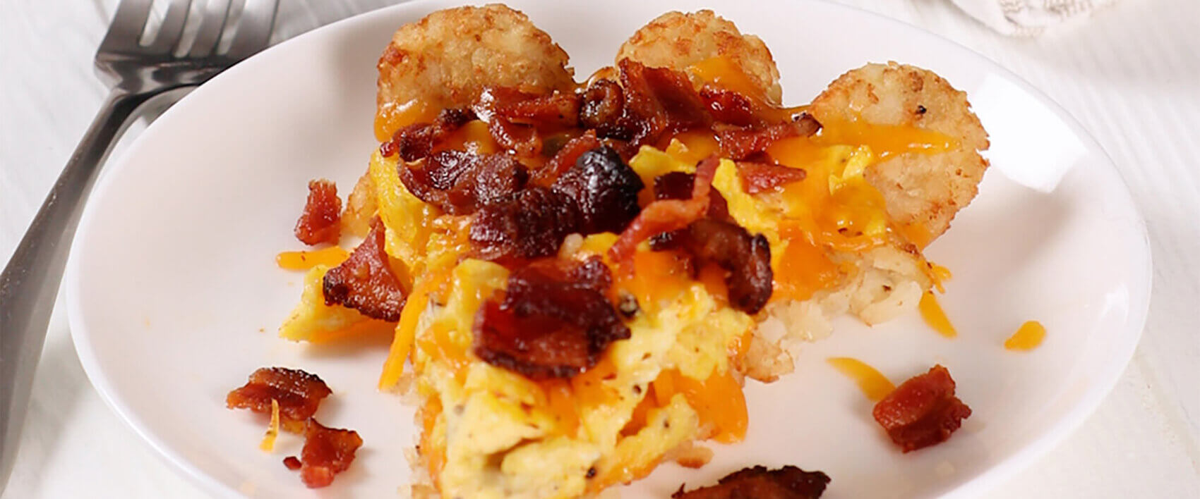 Bacon Potato Puffs Breakfast Pizza - Hormel Foods