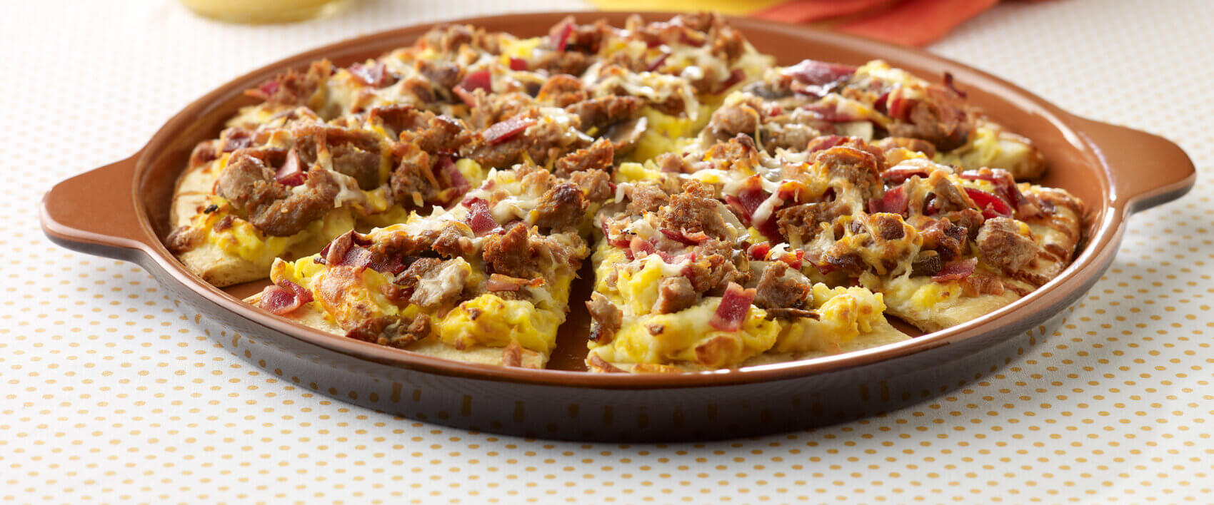 Turkey Bacon & Sausage Breakfast Pizza - Hormel Foods