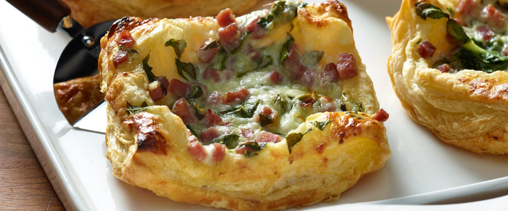 Ham and Spinach Puff Pastries - Hormel Foods