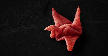Genoa salami origami