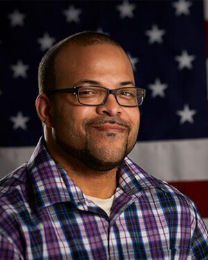 Navy Veteran Rashad Hunt