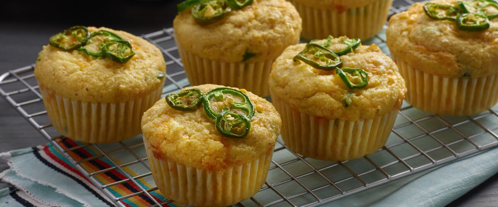 Sweet Corn Cake Jalapeno Cheddar Muffins - Hormel Foods