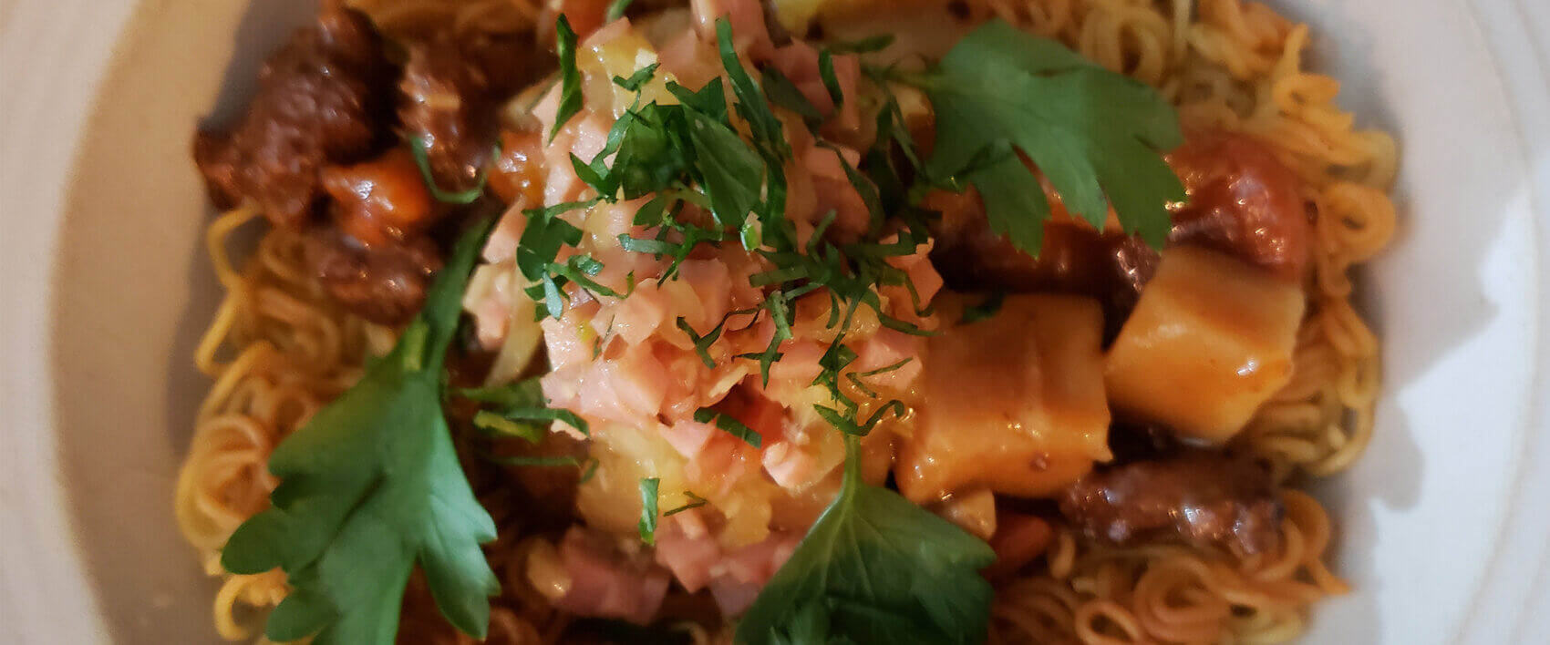 Curry Beef Stew Chow Mein - Hormel Foods