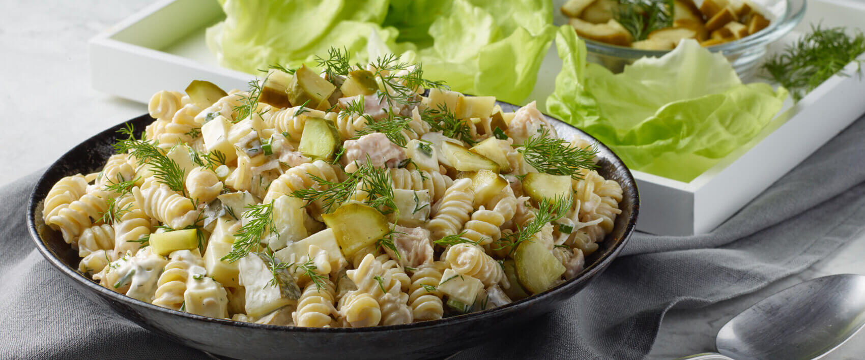Dill Pickle Chicken Pasta Salad - Hormel Foods