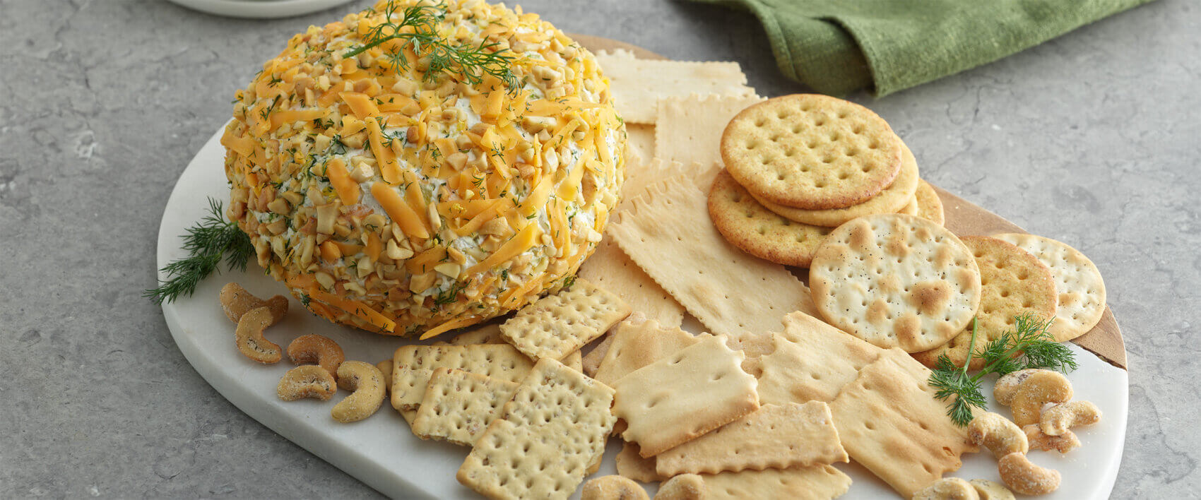 Dill Pickle Cashew Cheese Ball - Hormel Foods