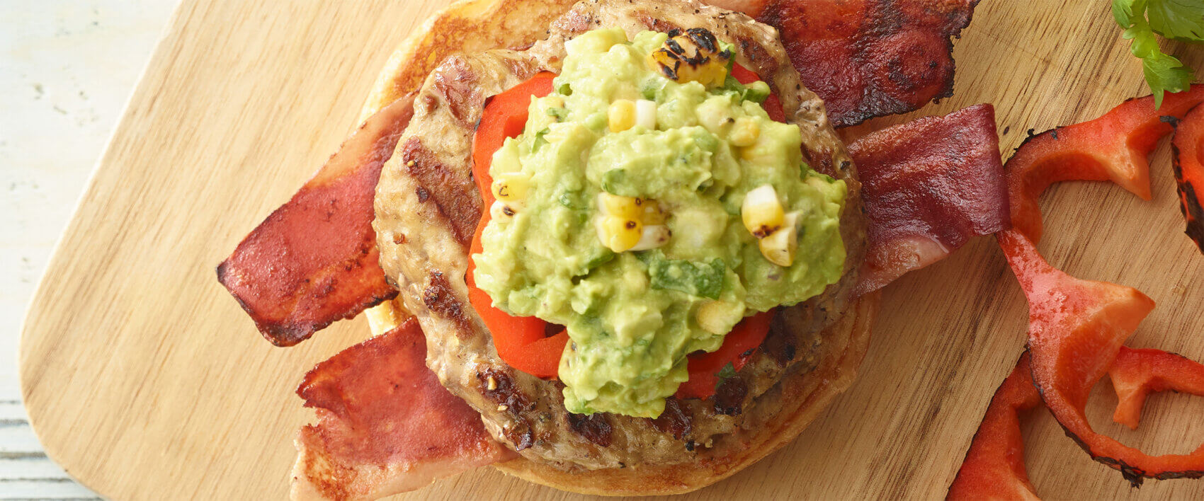 Grilled Corn Guac Turkey Burger - Hormel Foods
