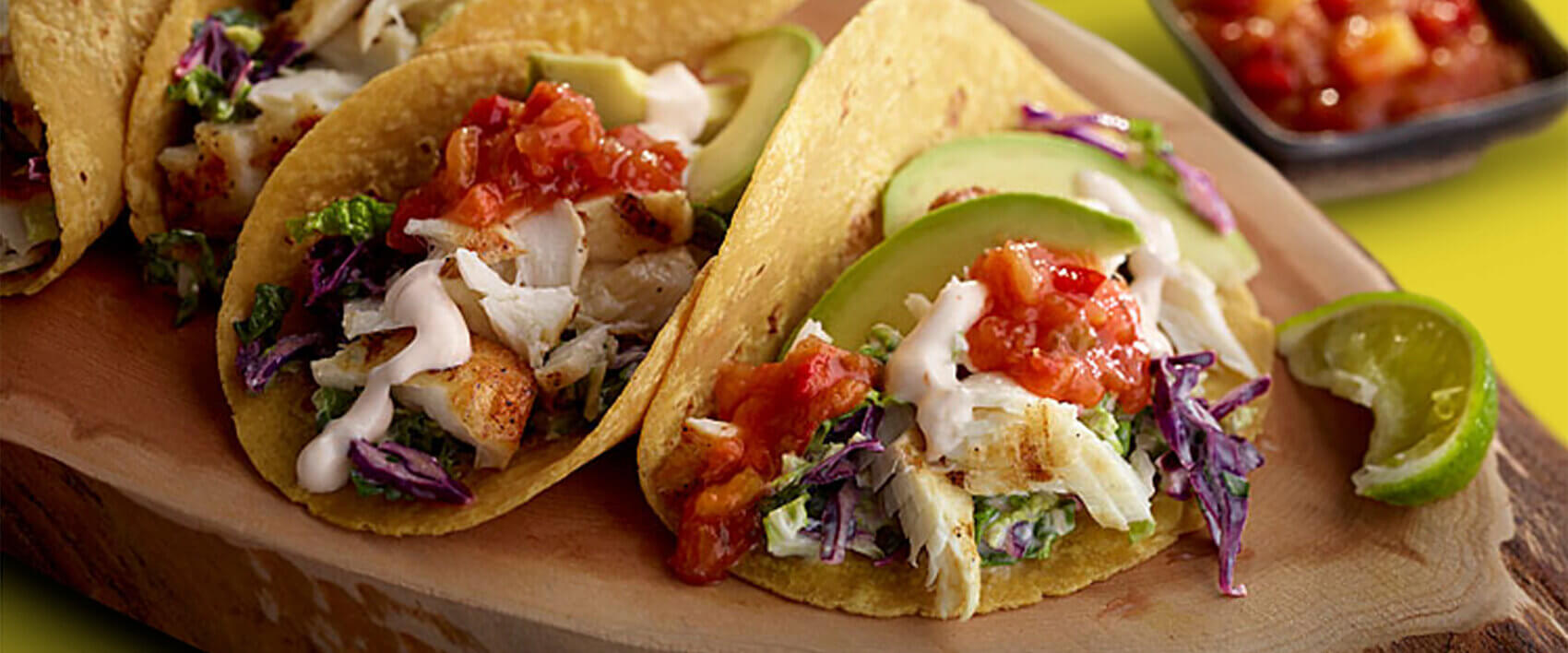 Lime Grilled Fish Tacos - Hormel Foods