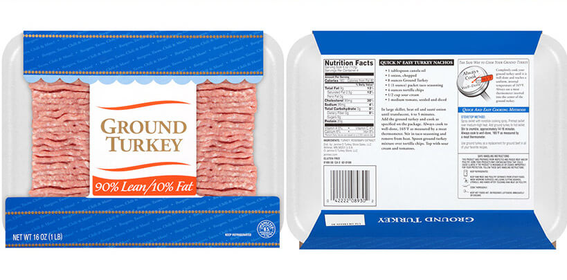 2018 Ground Turkey Packaging