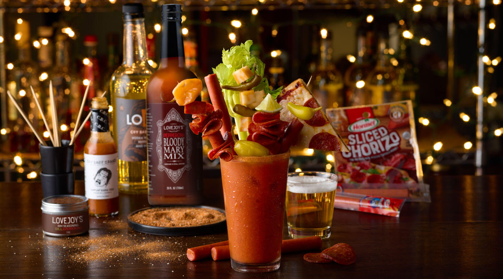 HORMEL® Pepperoni is Making Spirits Bright This Holiday Season with the All-New Ultimate Pepperoni Bloody Mary Cocktail Kit