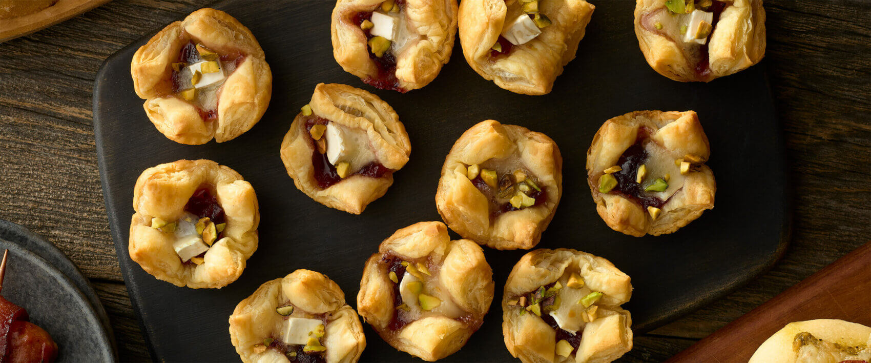 Pistachio Cranberry Brie Bites - Hormel Foods