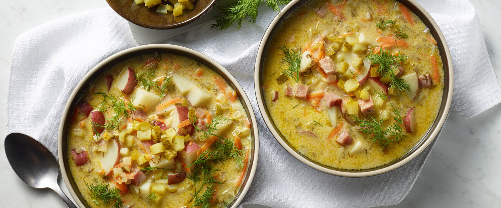 Ham and Dill Pickle Soup - Hormel Foods