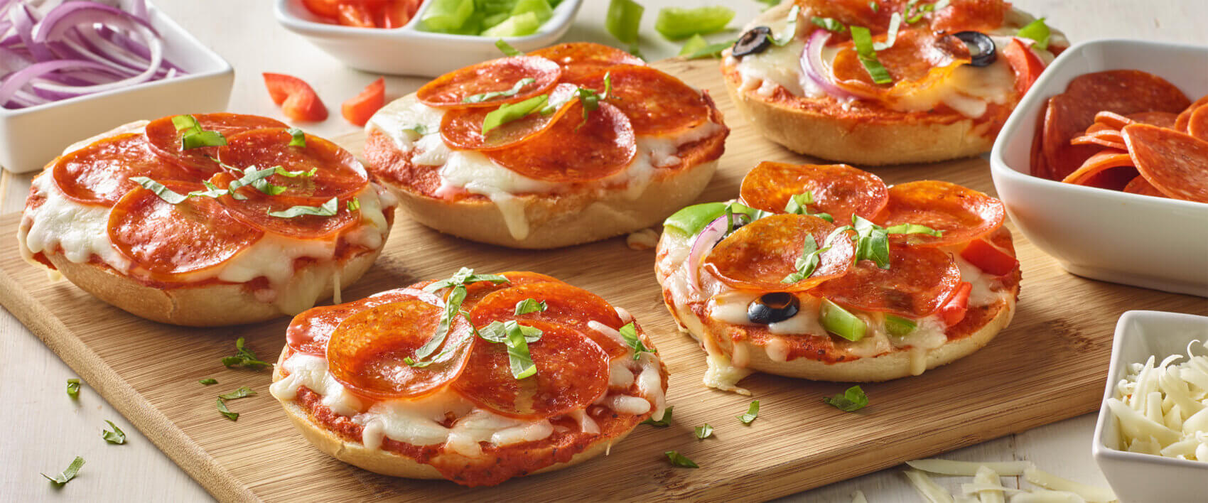 Pepperoni Pizza Bagels - Hormel Foods