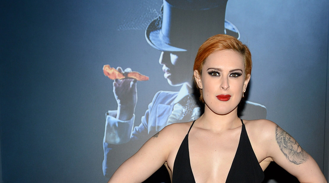 Rumer Willis Black Label Bacon Strip Show