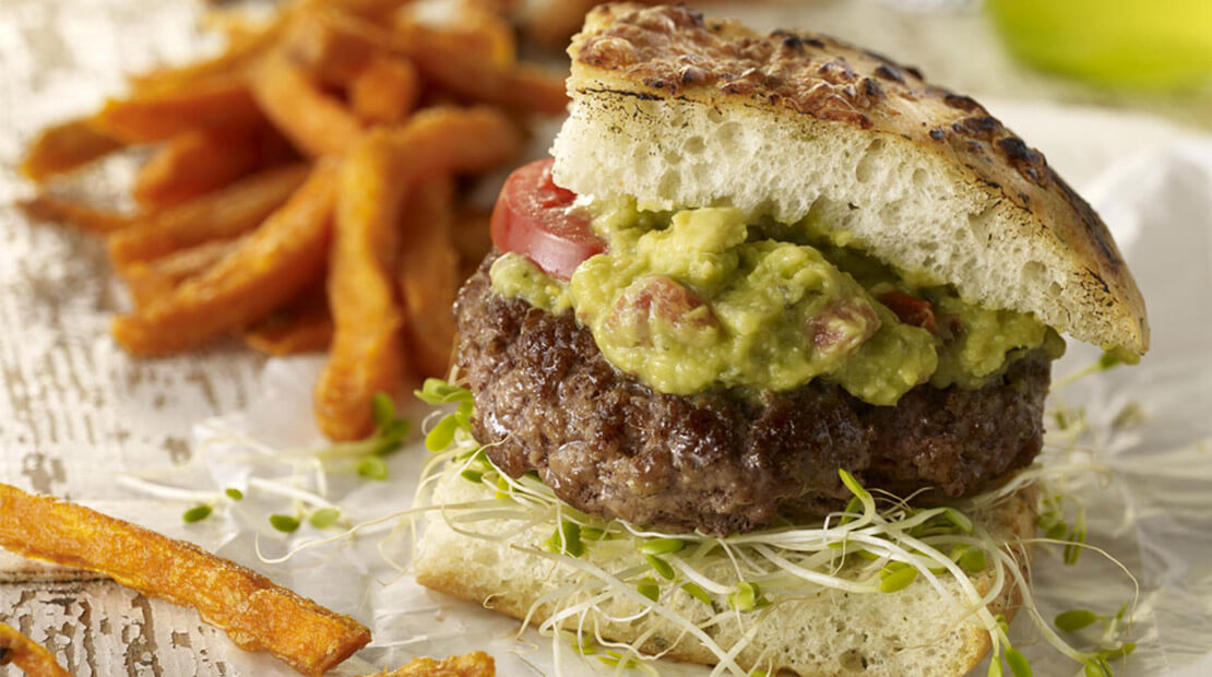 Guacamole burger