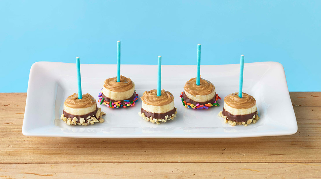 Peanut Butter Banana Bites