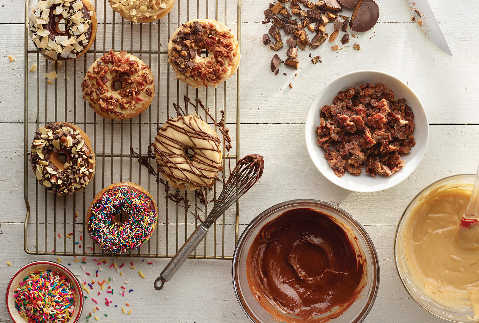 Donut tablescape