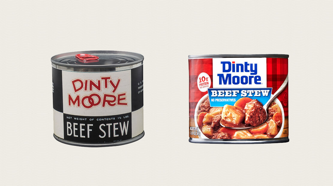 Dinty Moore Cans