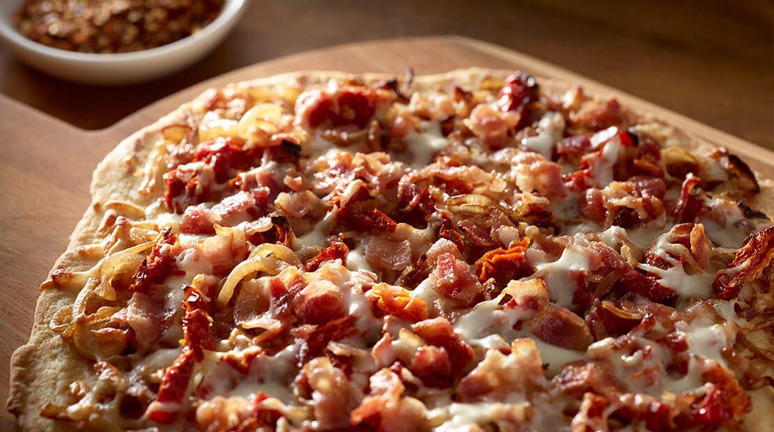 Bacon Onion Pizza