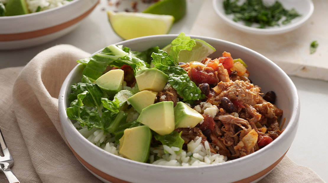 Pork Burrito Bowl