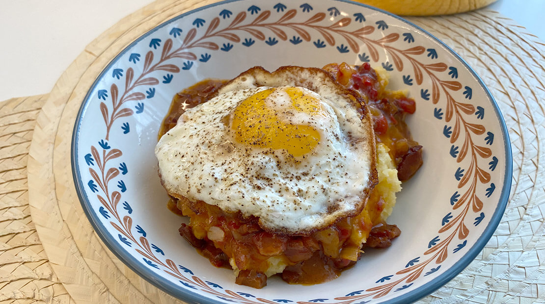 The Pantry Project Cheesy Bacon Grits Inspired Hormel Foods