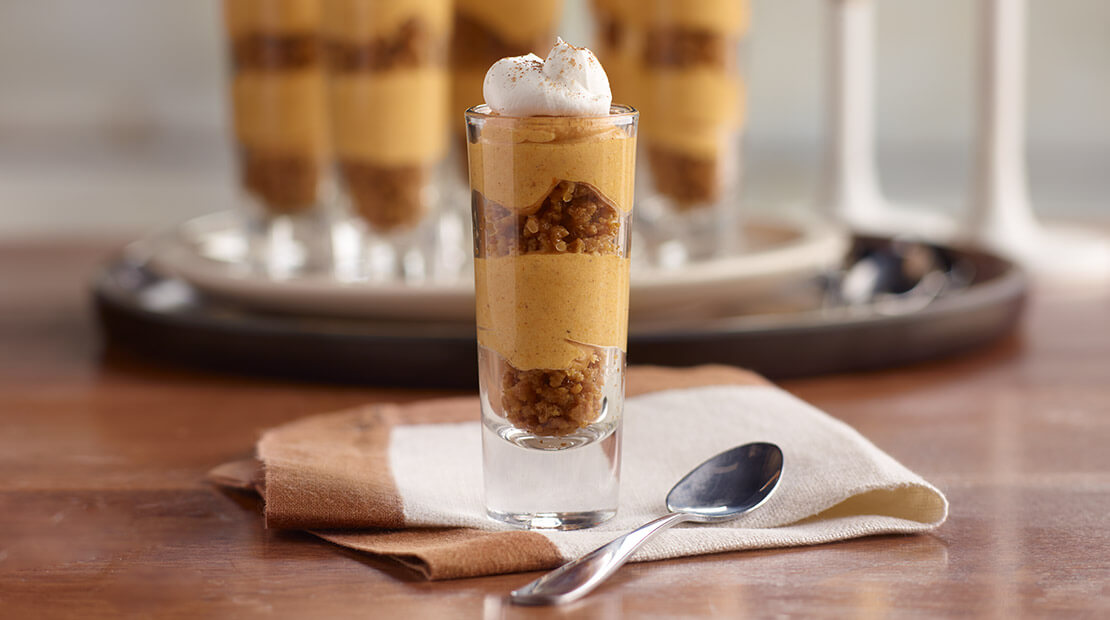 Pumpkin Cheesecake Shooters