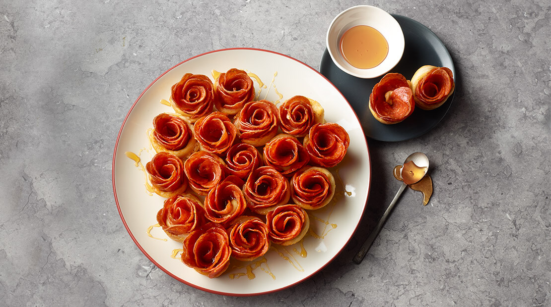 Pepperoni Roses