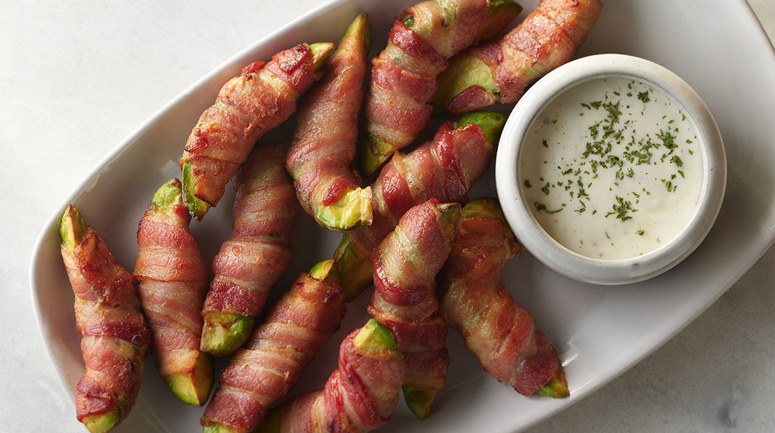 Air Fryer Bacon Avocado Fries