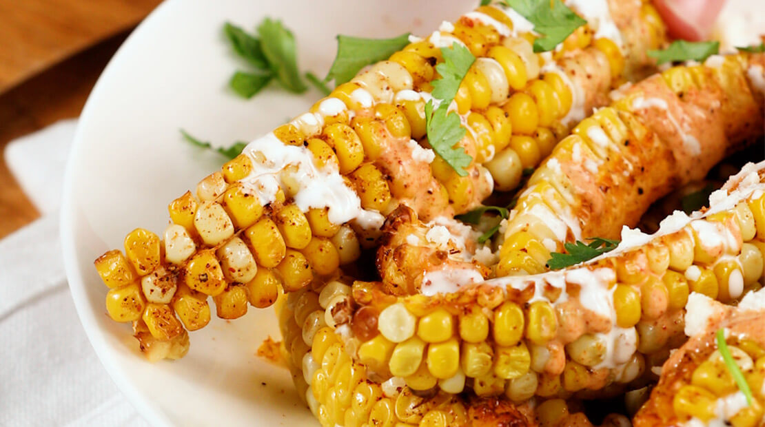 Air Fried Corn Ribs