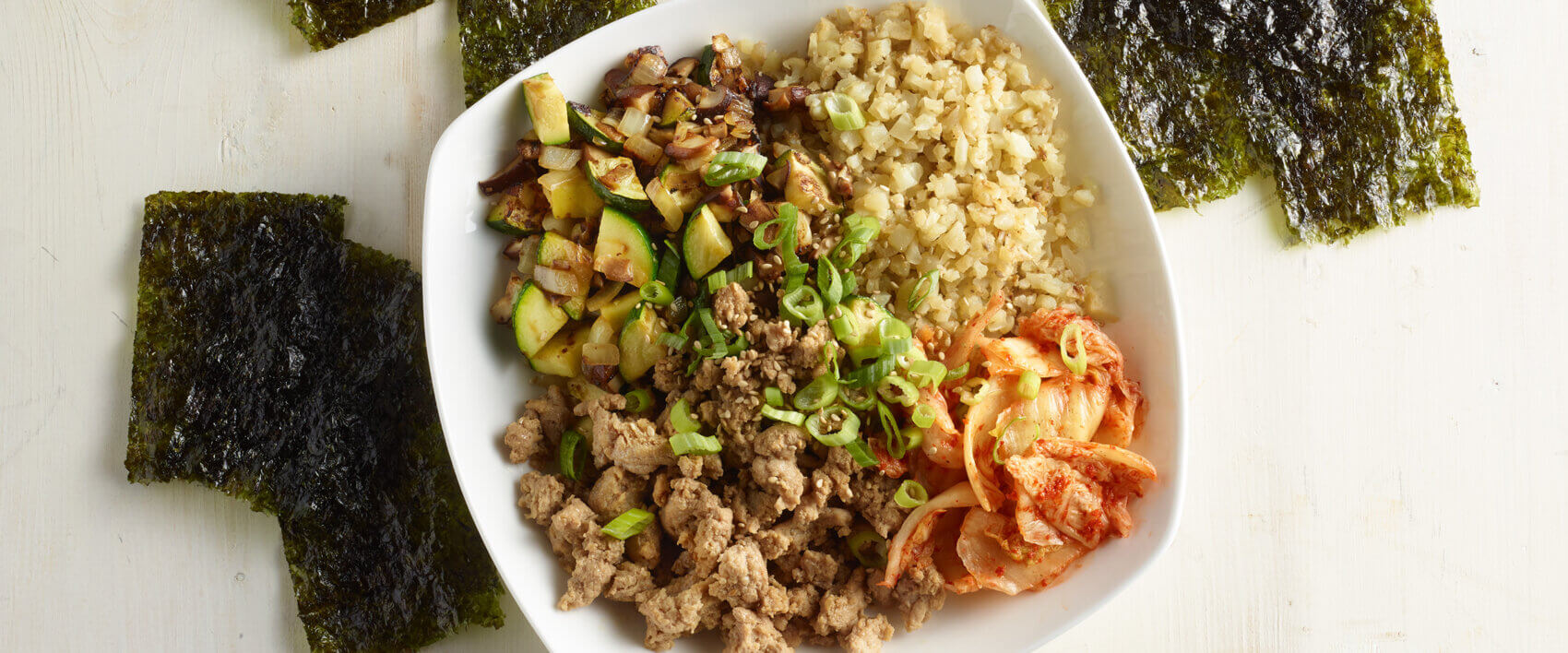 Cauliflower Rice Bowl with Ground Turkey and Vegetables - Hormel Foods