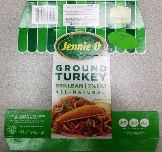 Jennie-O GROUND TURKEY 93% LEAN | 7% FAT