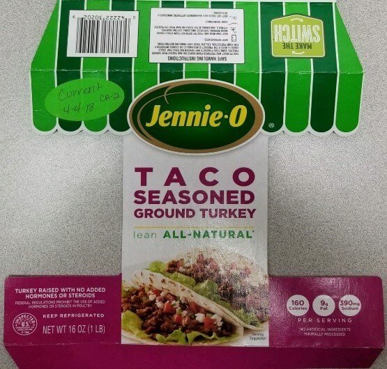 Jennie-O TACO SEASONED GROUND TURKEY