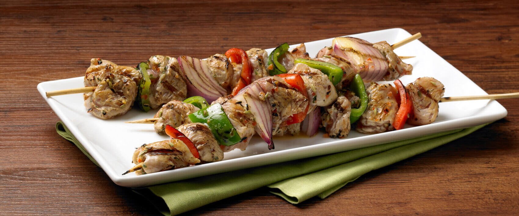 Mesquite BBQ And Vegetable Kabobs - Hormel Foods
