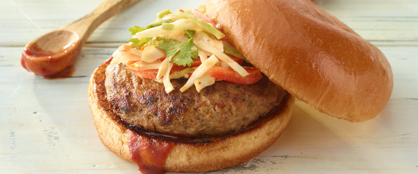 Korean Barbeque Turkey Burger - Hormel Foods