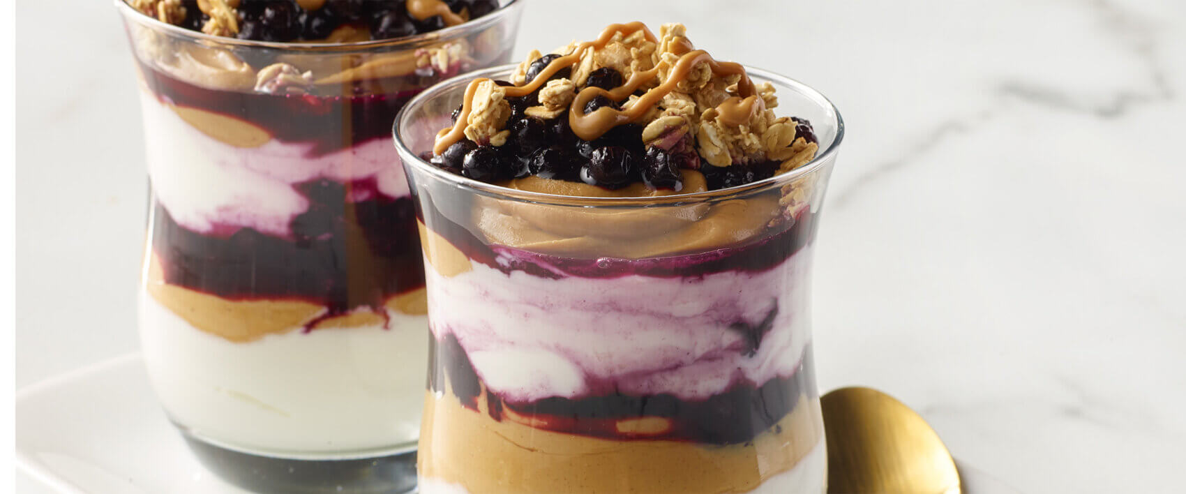 Peanut Butter Blueberry Parfaits - Hormel Foods