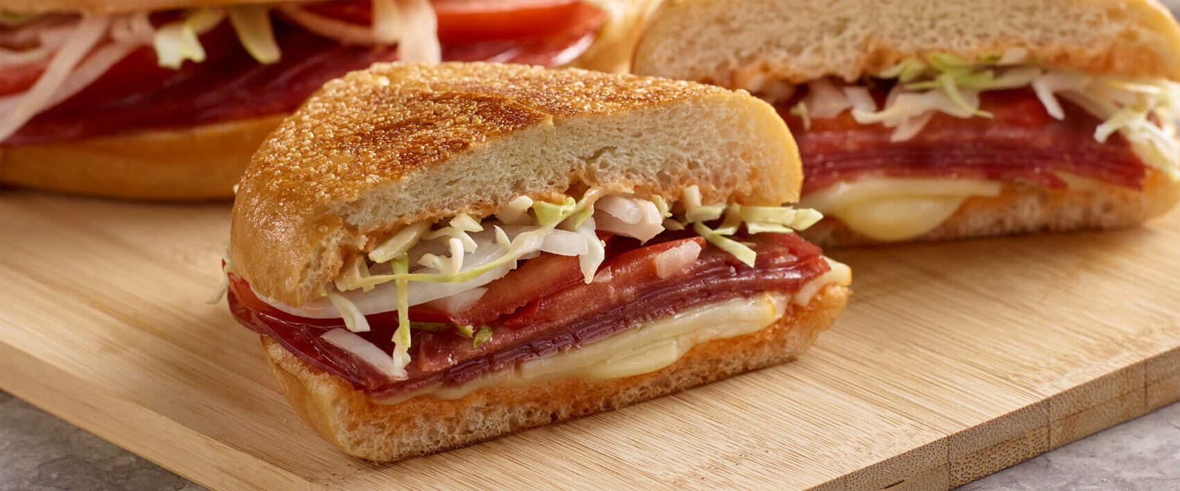 Hard Salami Dominican Style Tostada from Chef Rosie Batista - Hormel Foods