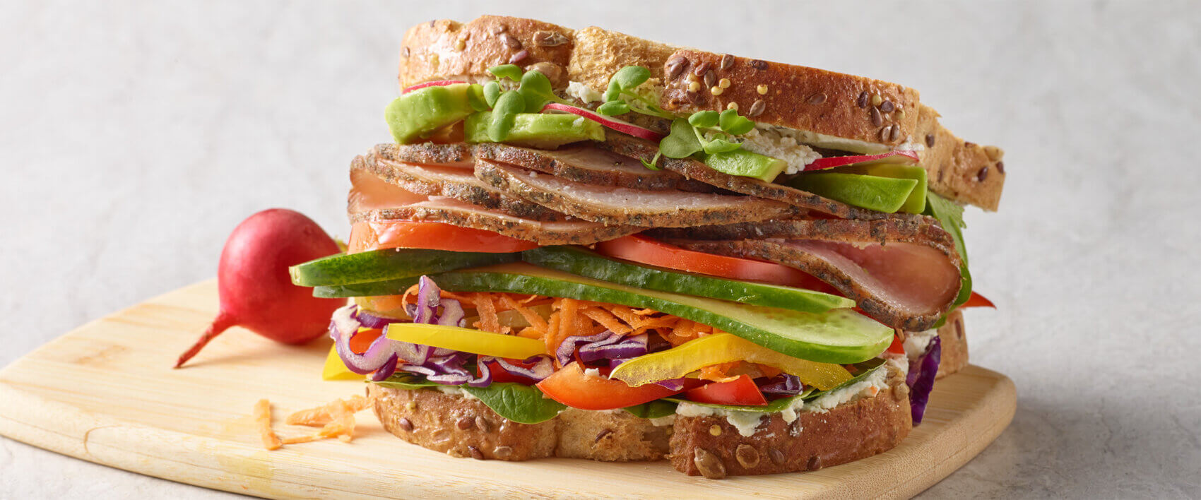 Turkey Rainbow Veggie Sandwich - Hormel Foods