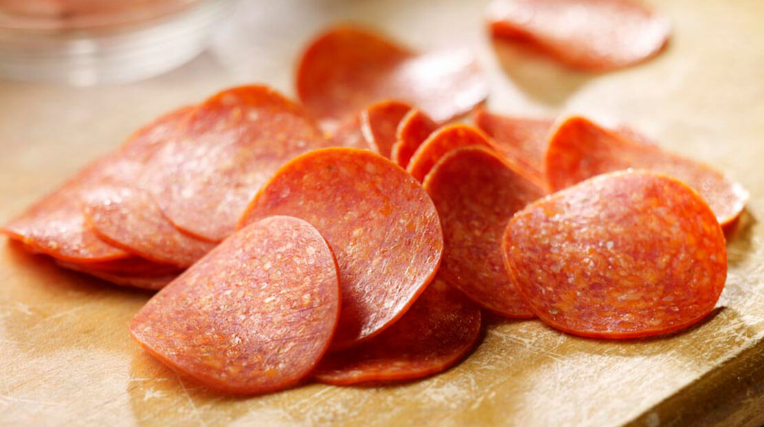 sliced pepperoni