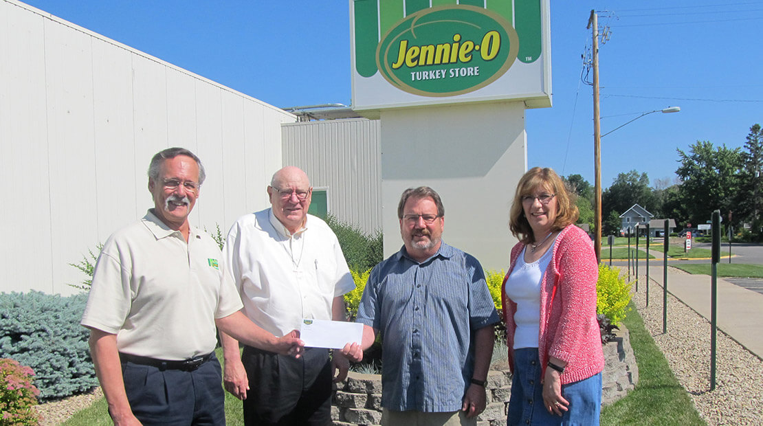 2013 Jennie-O Faribault Donation