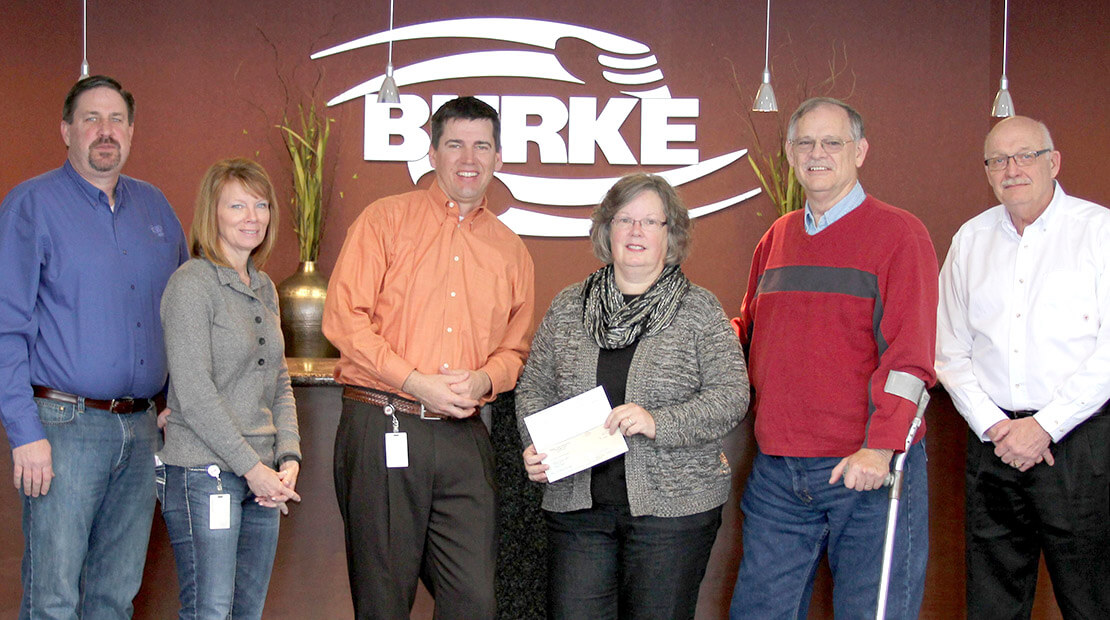 2014 Burke Corp Donation